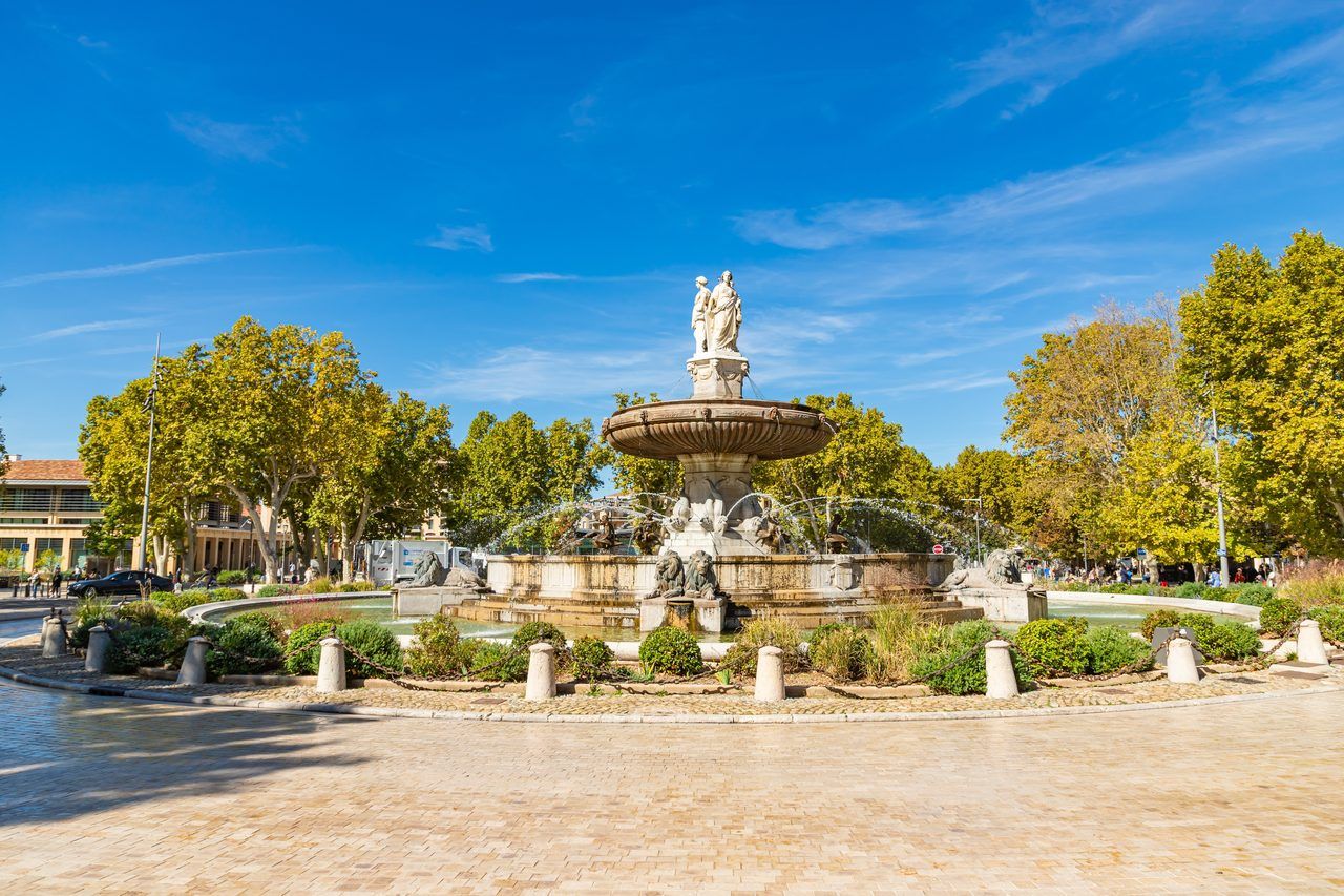 Fontaine de la Rotonde Aix-en-Provence