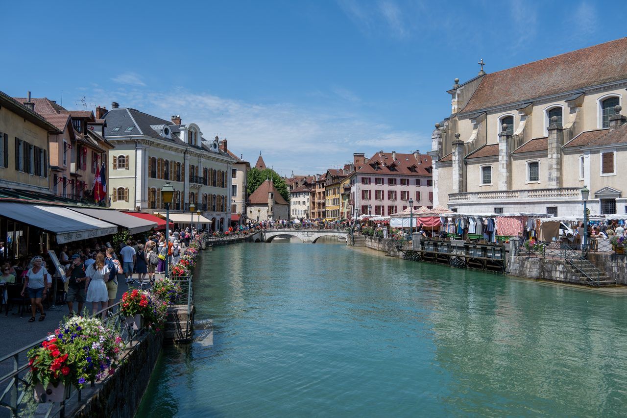 Vieux-Annecy canaux