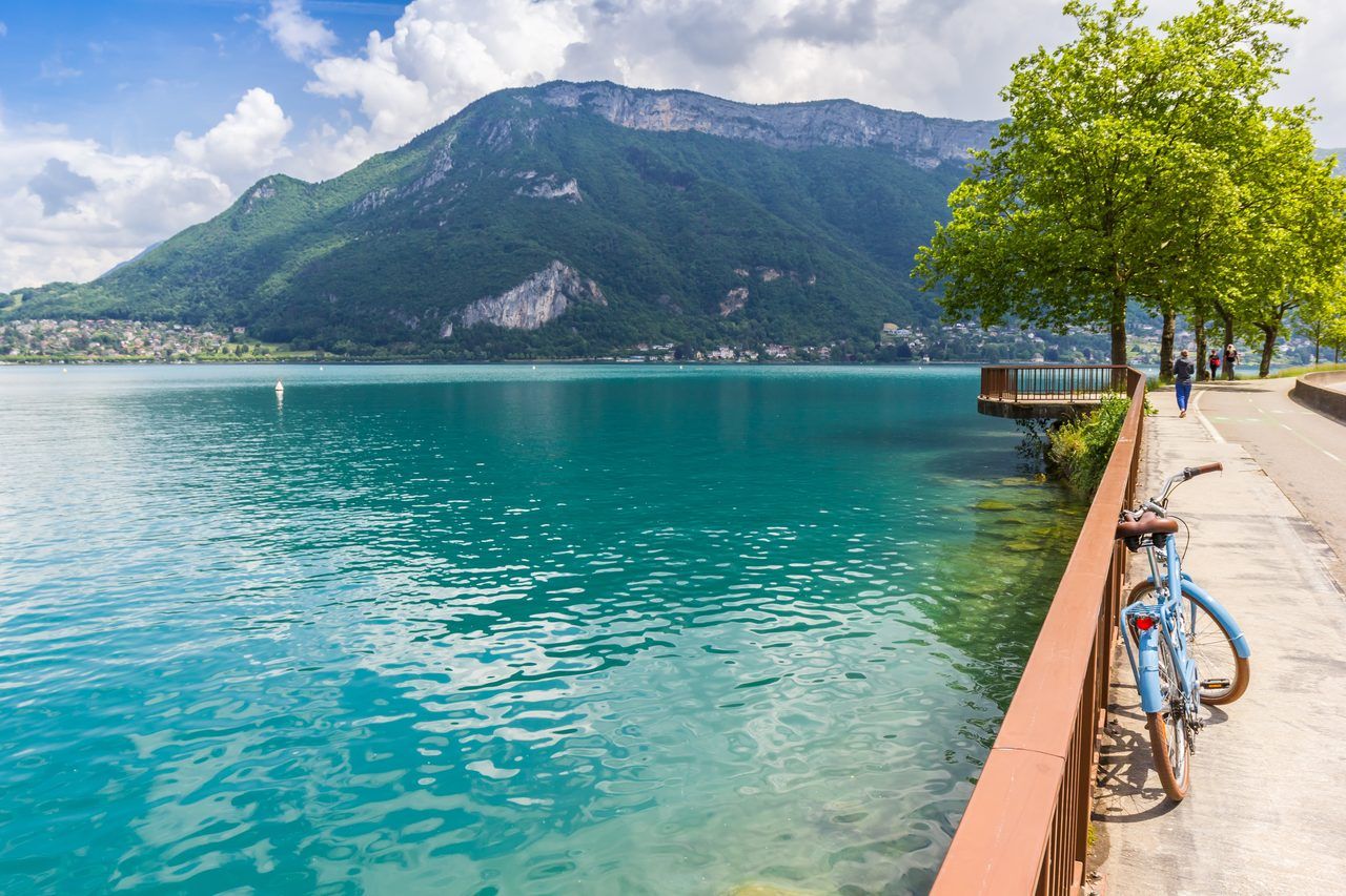 Lac d'Annecy vélo