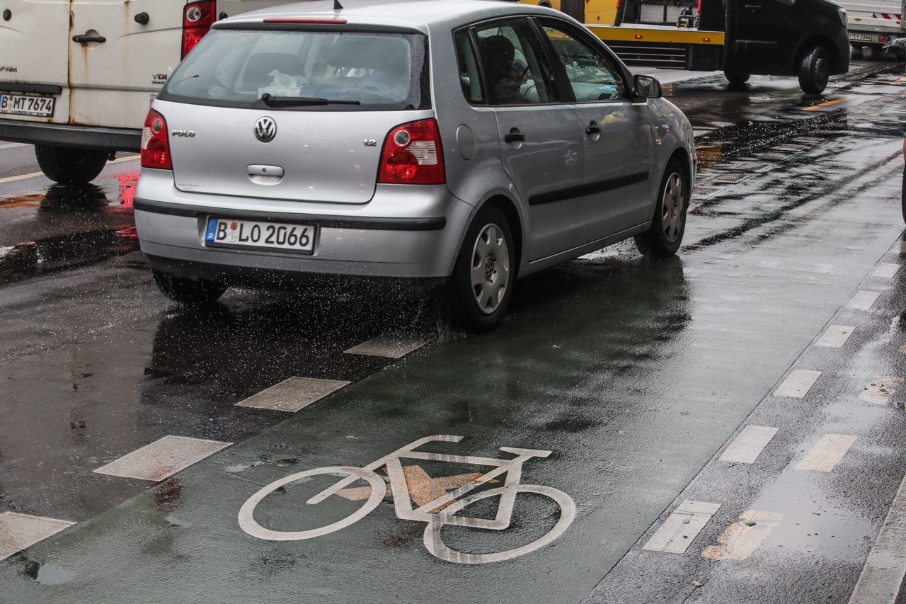 Berlin vélo piste cyclable