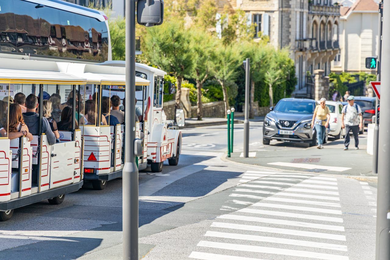Petit train touristique Biarritz