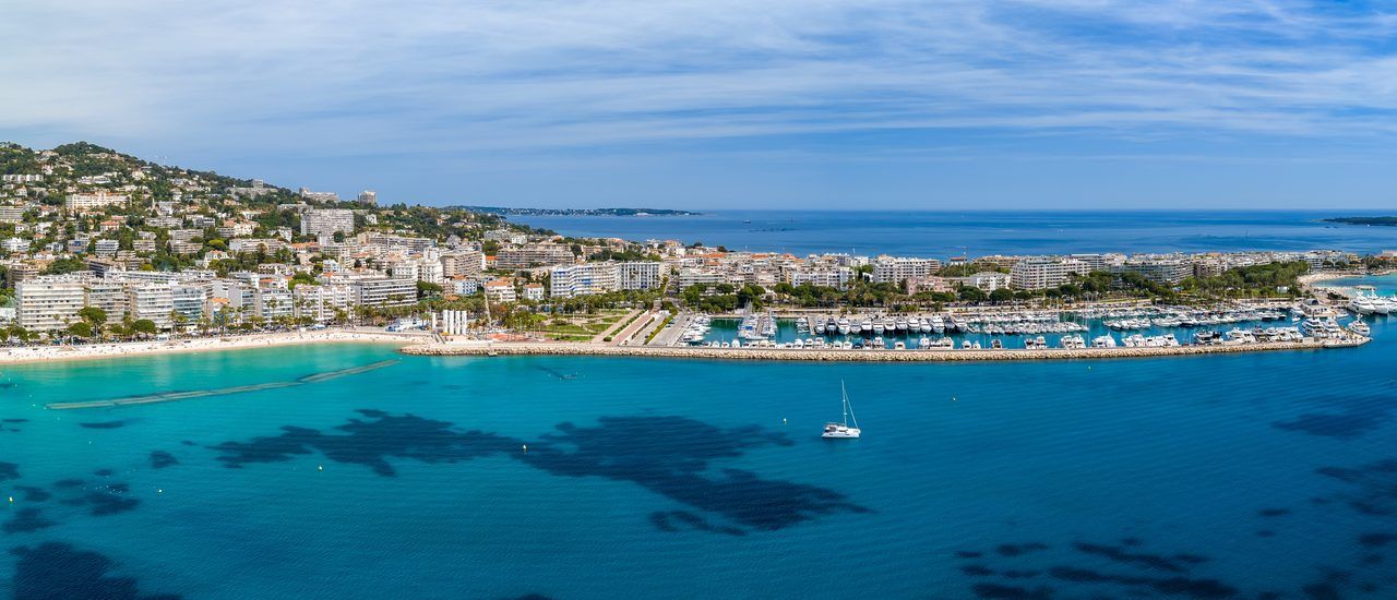 Cannes bord de mer