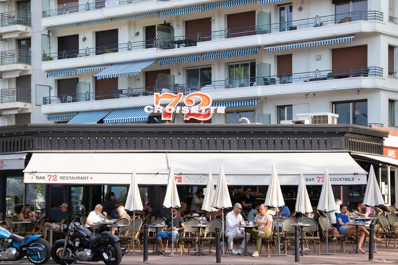 Croisette Cannes vélo