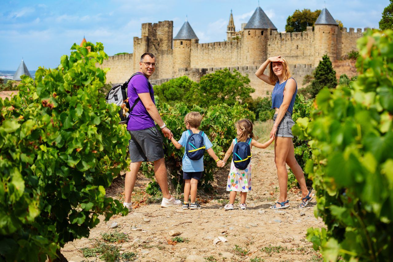 Cité de Carcassonne famille