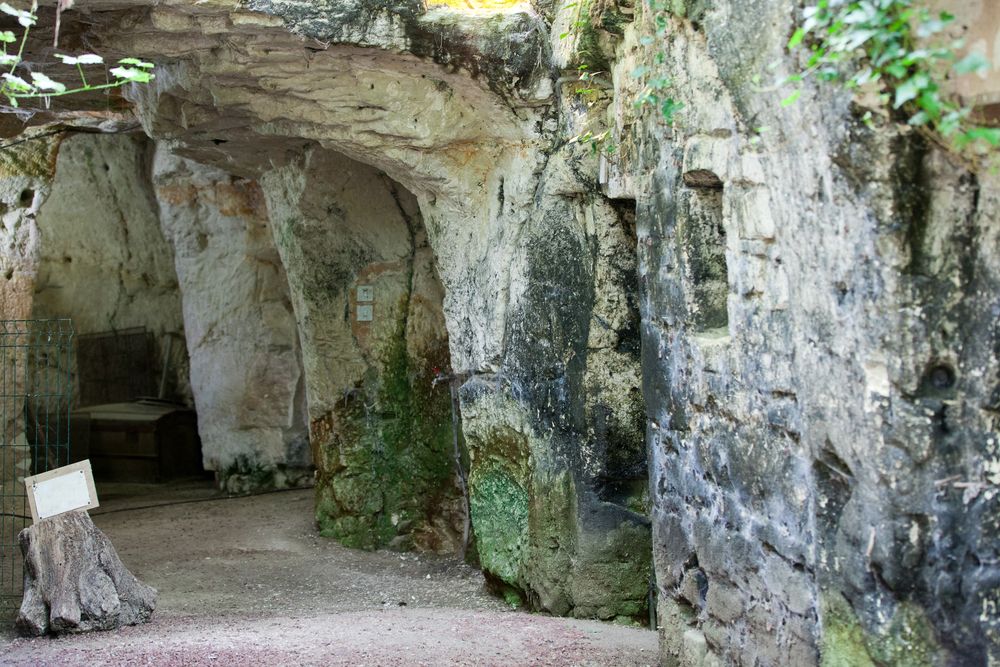 The,Homestead,Of,Troglodytes,Forged,In,The,Rock,Near,Saumur