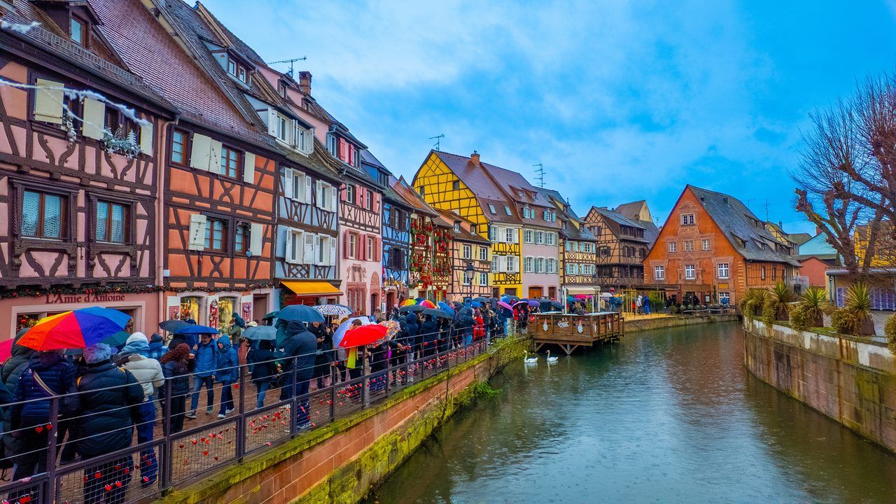 Balade en barque Colmar