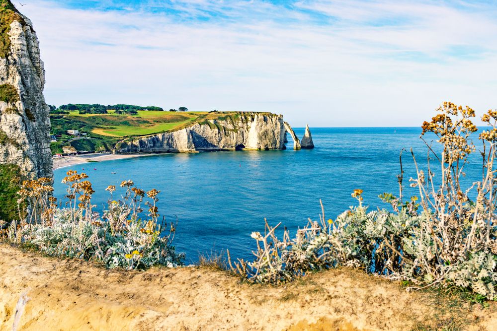 Visiter les falaises d’Étretat en Normandie