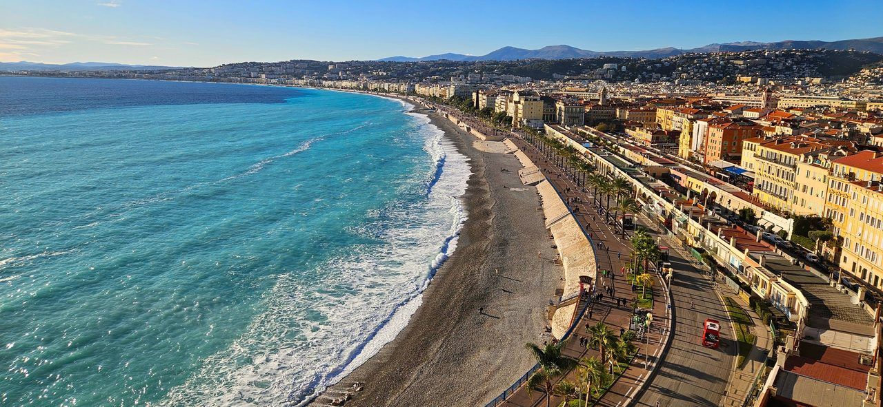 Nice vue aérienne