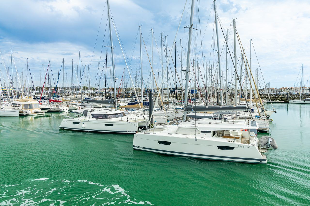Catamaran port des Minimes