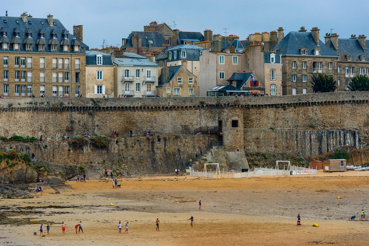 Plage de Bon Secours Saint-Malo