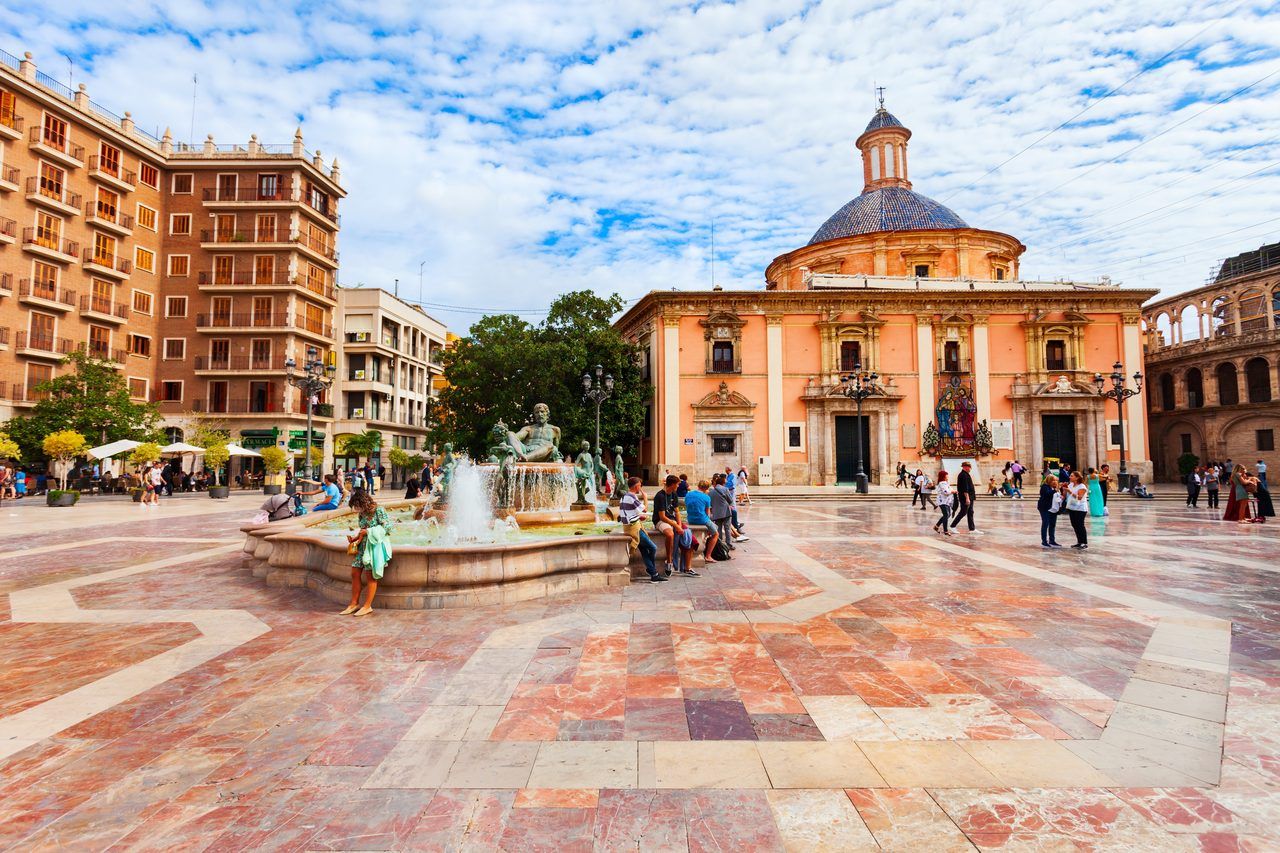 Plaza de la Virgen Valence