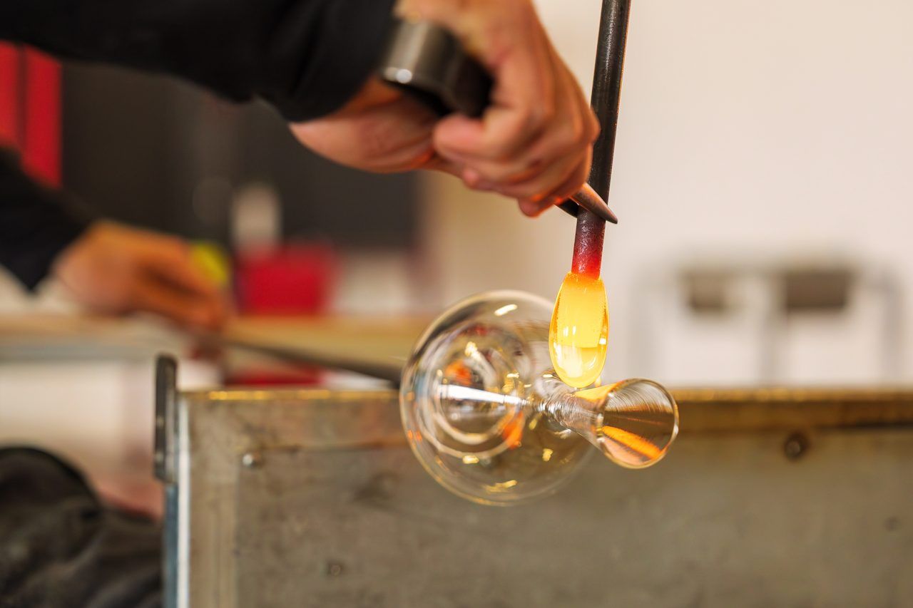 soufflage de verre Murano