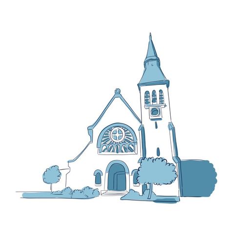 Église Sainte-Jeanne-d'Arc et Mairie du Touquet