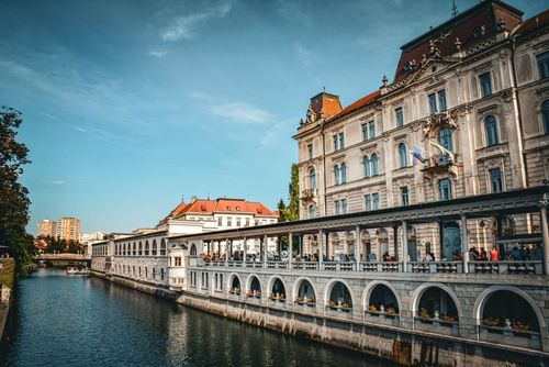 Marché central de Ljubljana