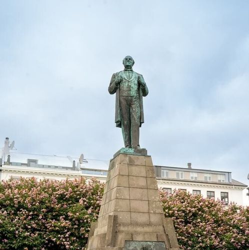 Statue de Jón Sigurðsson