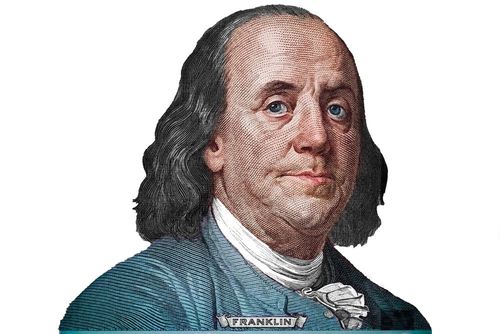 Benjamin Franklin Arrives
