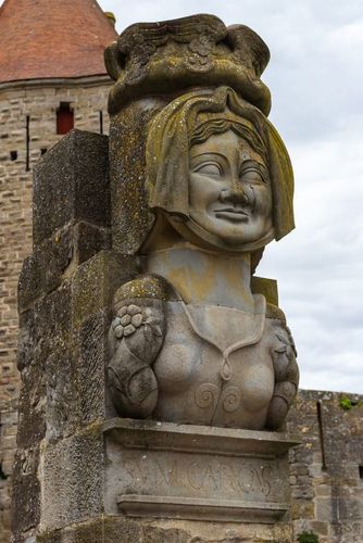 Buste de Dame Carcas