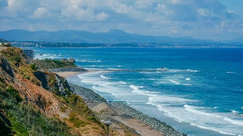 La côte des Basques
