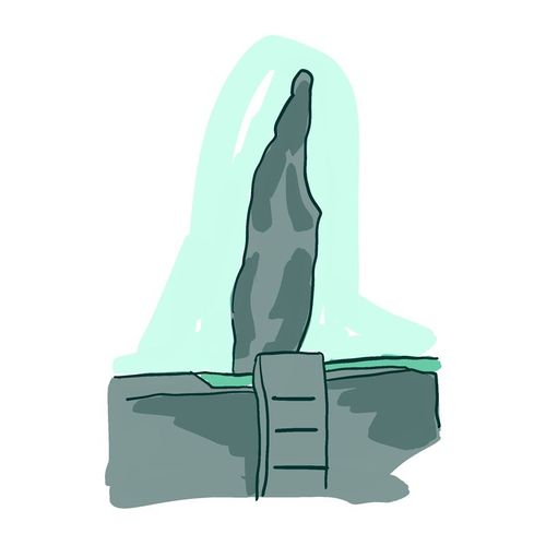 Le Menhir du Bourg