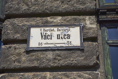 La rue Vaci Utca