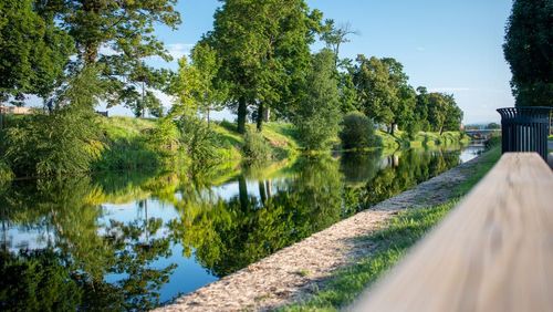 Point de vue sur le canal