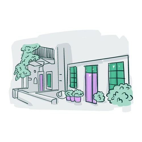 La maison de Lena et le musée maritime de l’Égée