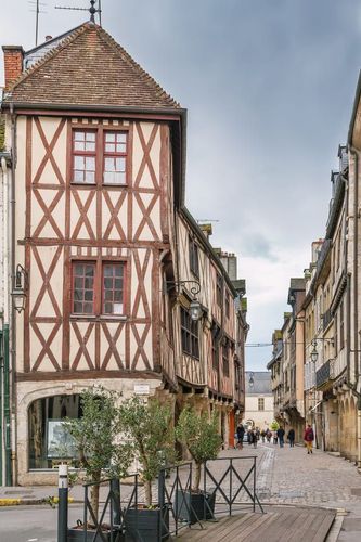 Maison à pans de bois