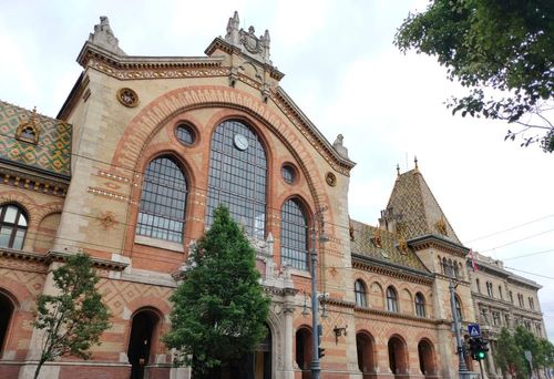 Les halles centrales de Budapest