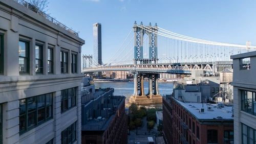 Point de vue sur le Manhattan Bridge