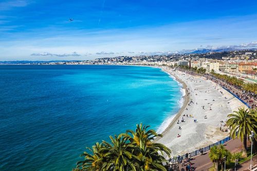 Point de vue sur la baie de Cannes