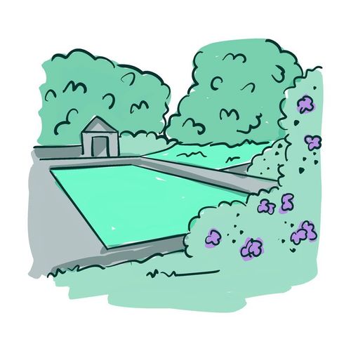 Fontaine et Lavoir Poul Person