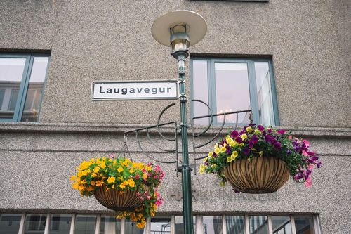 La rue Laugavegur