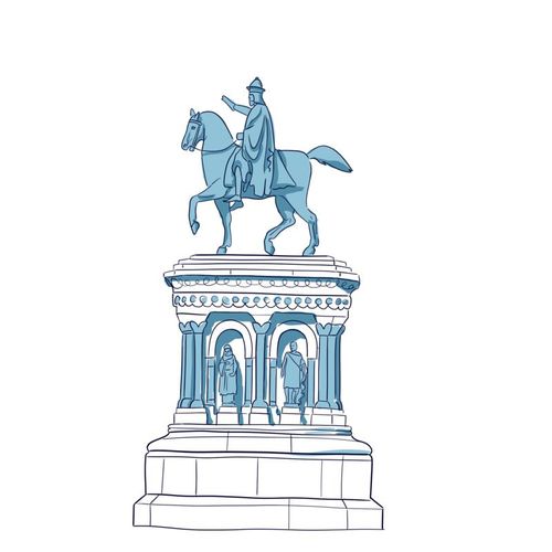 Statue Charlemagne