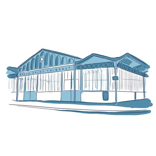 Saint-Thibault Market Hall