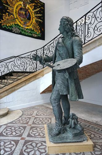 Statue de Hyacinthe Rigaud
