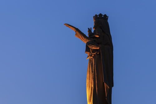 Statue Notre-Dame-des-Dunes