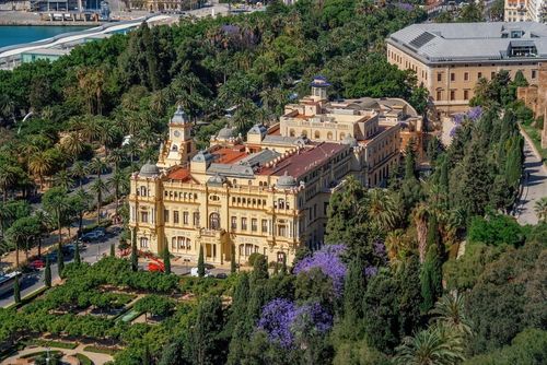 L'Hôtel de Ville de Malaga