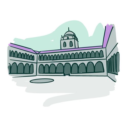 Le couvent de Santo Domingo