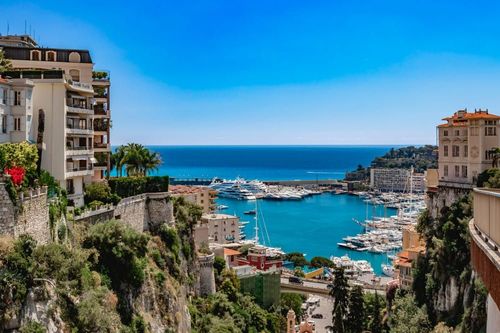 El puerto y el barrio de Fontvieille