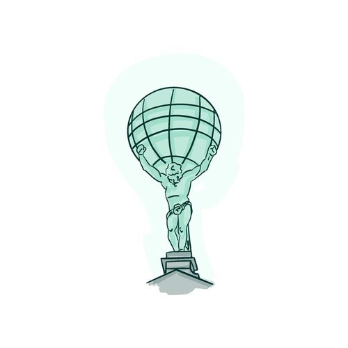 Statue d'Atlas