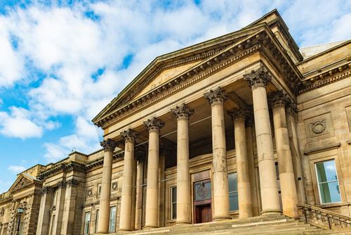 Walker Art Gallery et colonne Waterloo