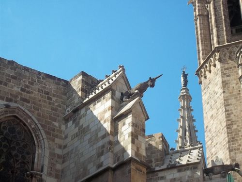 Las gárgolas de la catedral