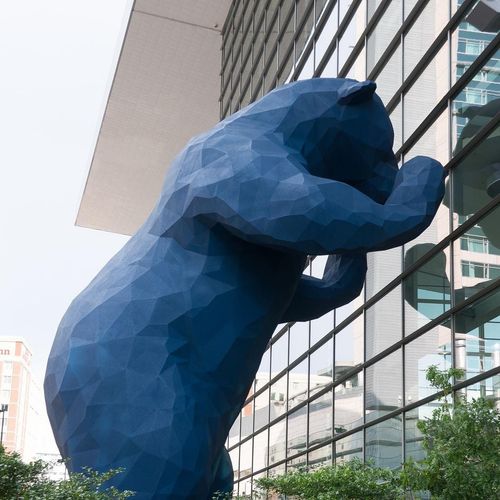 The Big Blue bear