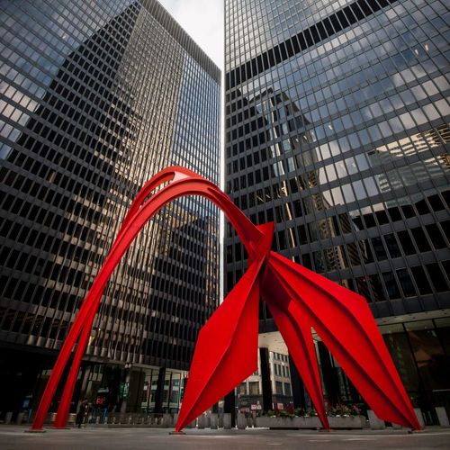 Calder's Flamingo