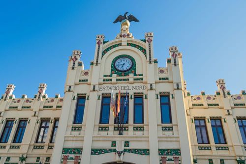 La gare Nord de Valencia