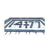 L'inscription "1477