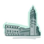 El campanile y los palacios del poder
