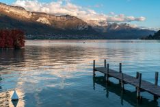 The lake