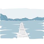 The lake