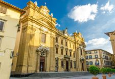 San Firenze Square and San Filippo Neri Church